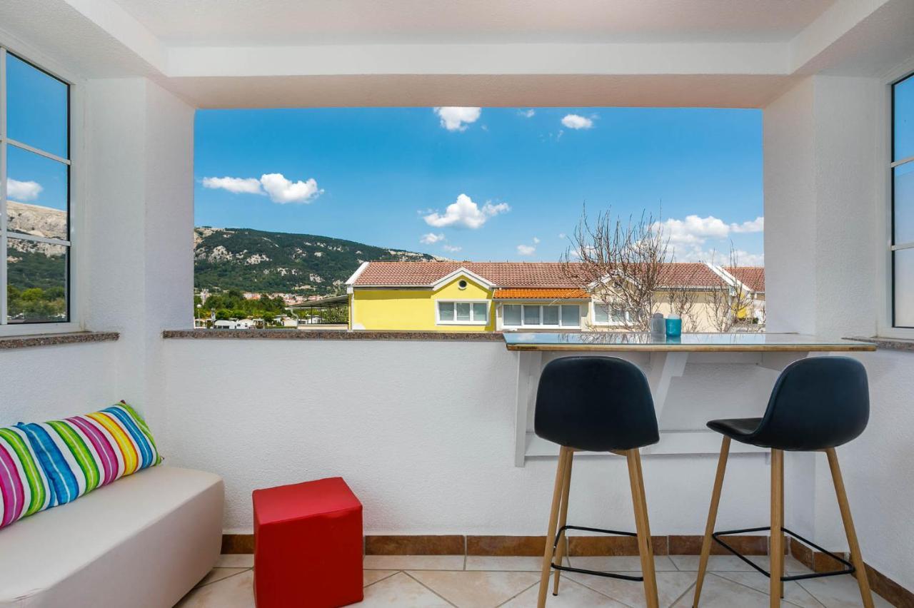 Apartments Villa Anna Baška Eksteriør bilde