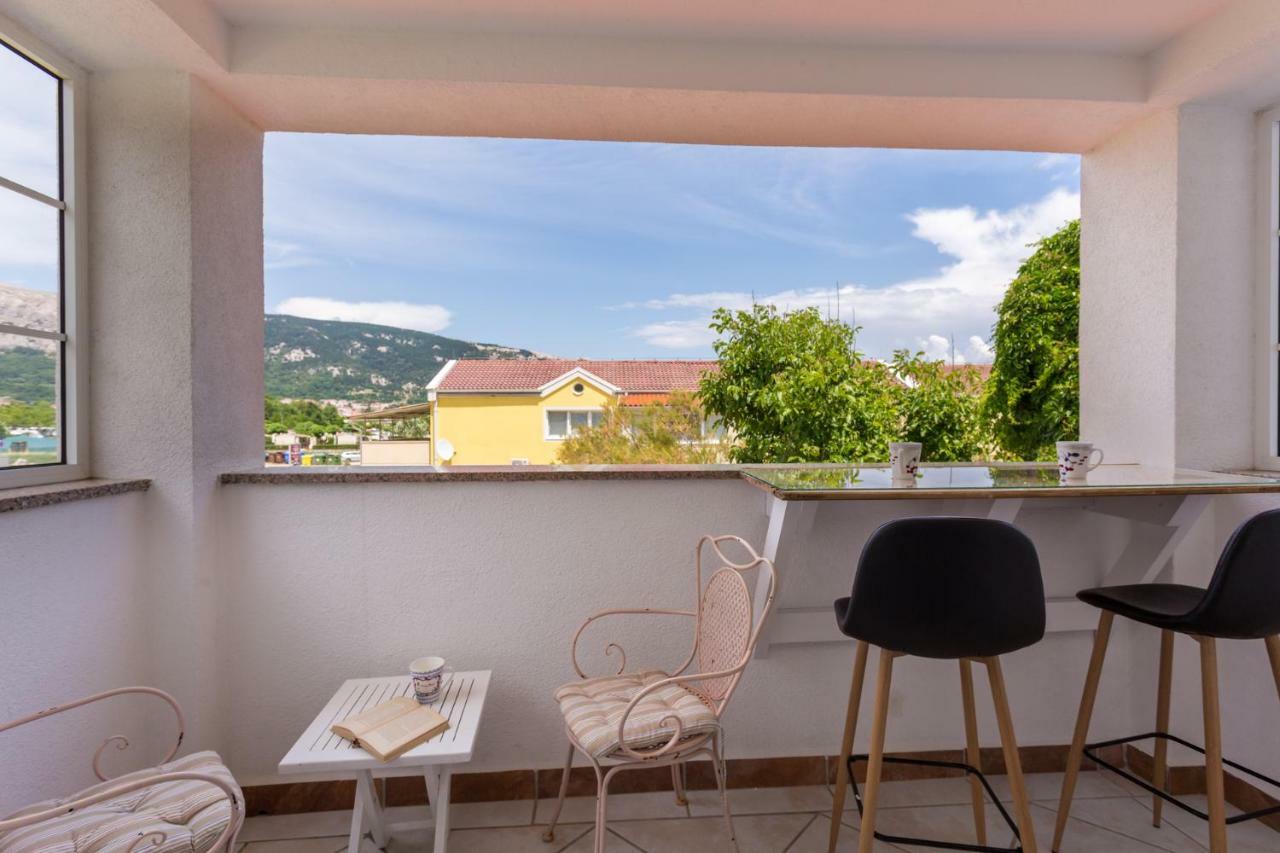 Apartments Villa Anna Baška Eksteriør bilde